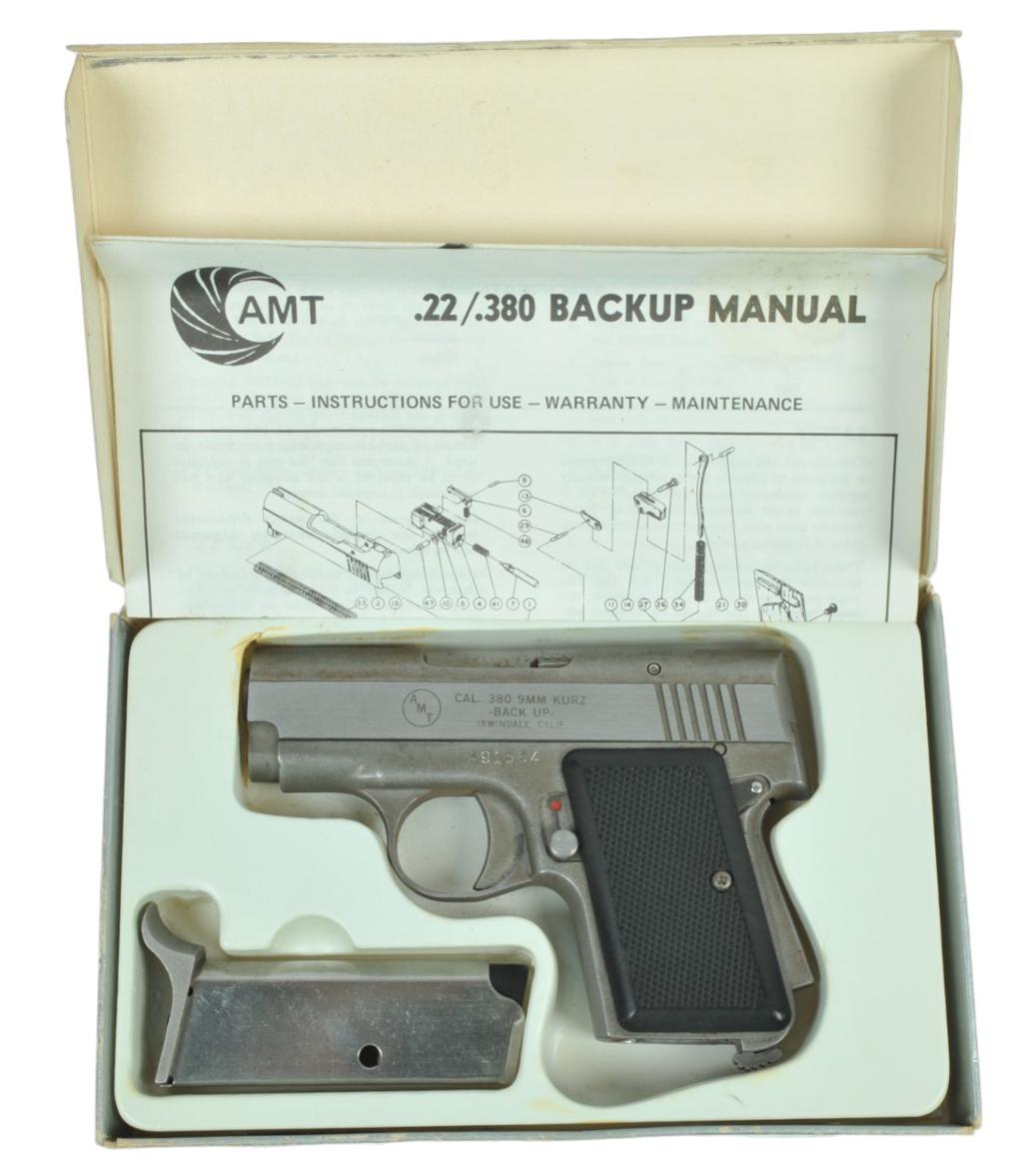 AMT Backup .380 Semi-auto Pistol FFL Required: A91564 (LCJ1)