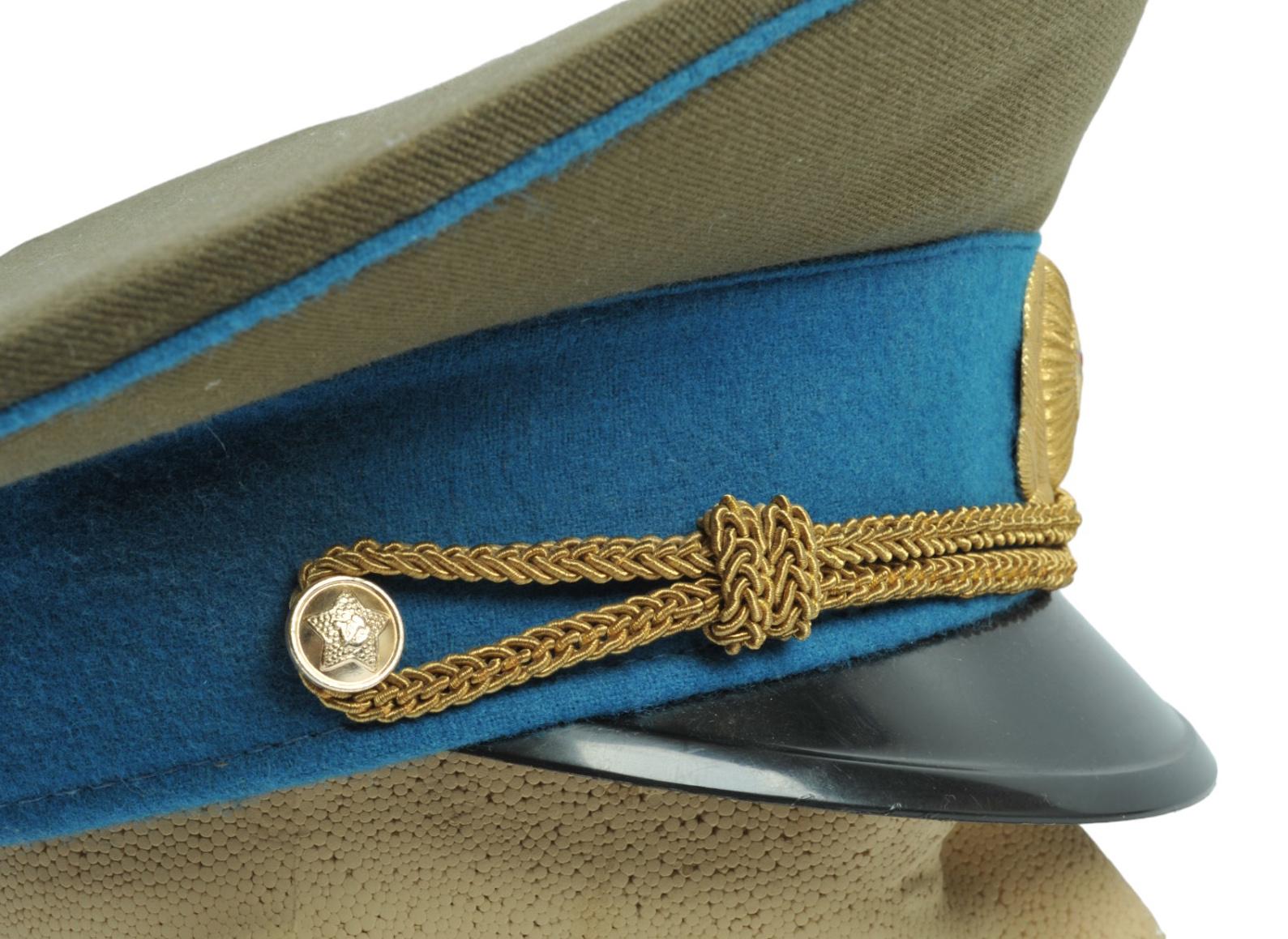 Soviet Air Force issue Officer Visor Hat ()