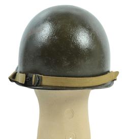 US Military Late WWII-Korea M-1 Helmet, Liner & Chinstrap (AI)