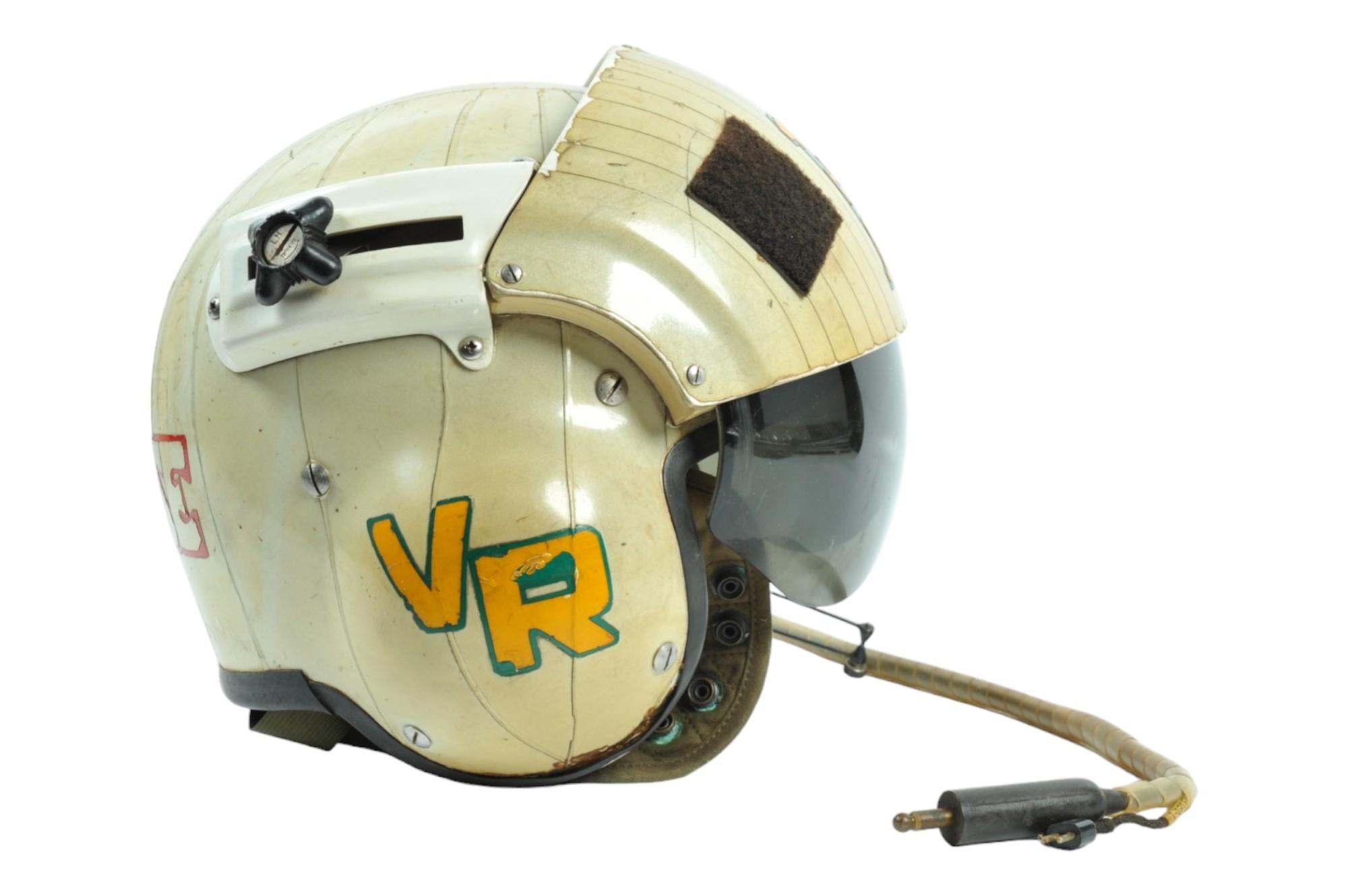 US Military Vietnam War era HC-11 Helicopter Flight Helmet (KDW)