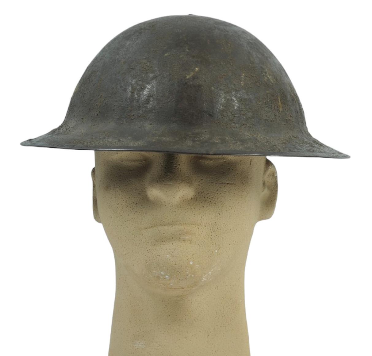 US Military WWI era M1917 Doughboy Helmet  (A)