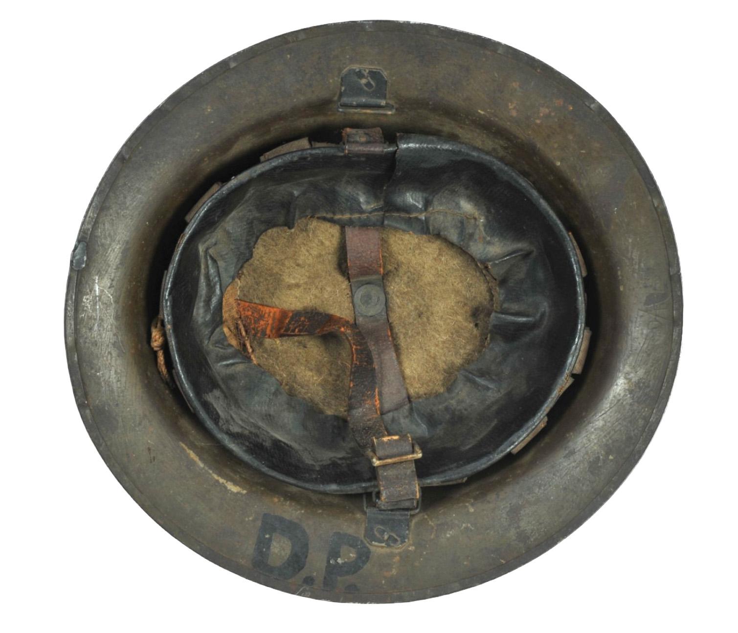 US Military WWI era M1917 Doughboy Helmet  (A)