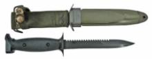 Scarce Vietnam War era Imperial M7 Combat Knife (LPT)