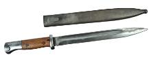 German Military WWII 98k Mauser Rifle Bayonet (VDM)