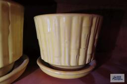 Two McCoy planters