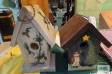 Decorative bird houses