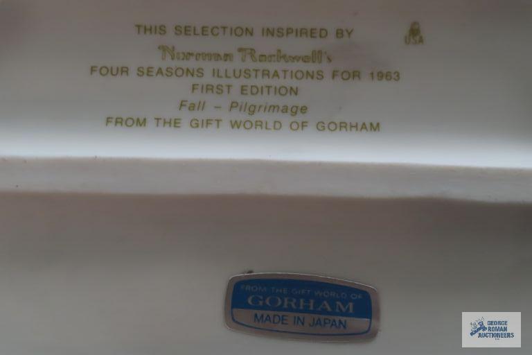 Norman Rockwell Four Seasons figurines