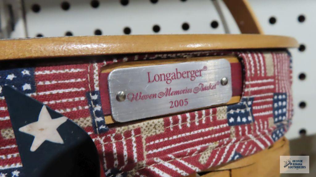 Longaberger...assorted...flag baskets