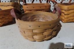 Longaberger (3) small baskets