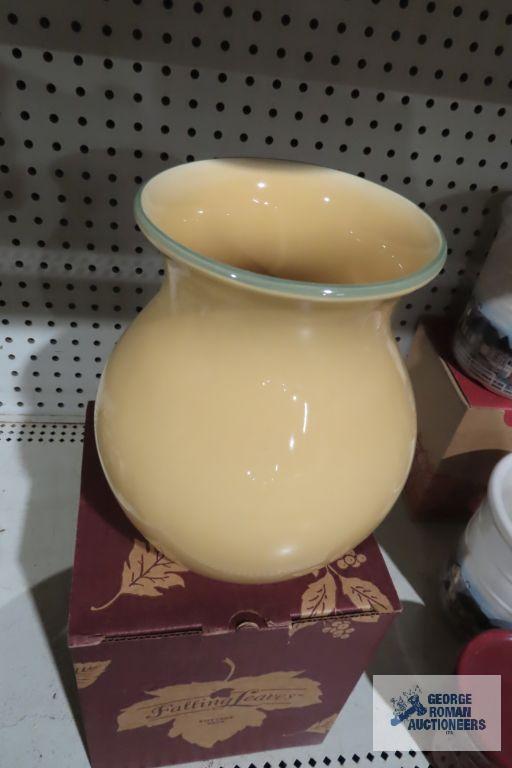 Longaberger Pottery vase