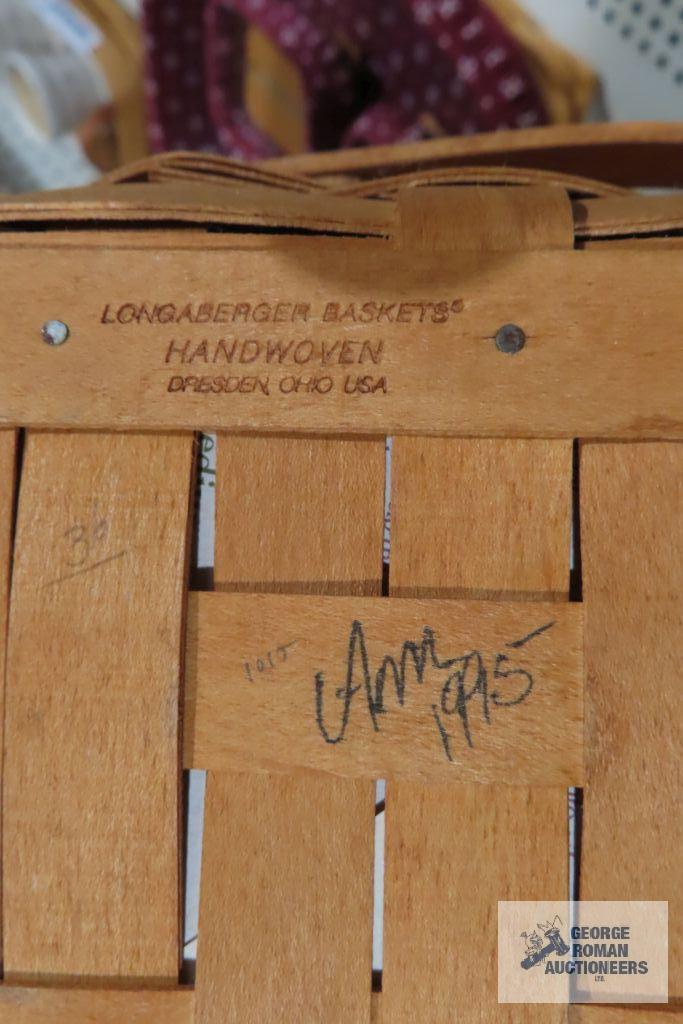 Longaberger...(2) 1995 baskets