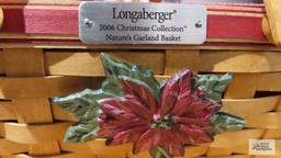 Longaberger 2006 Christmas baskets