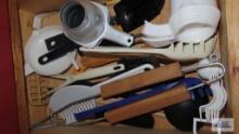 Drawer of kitchen...utensils...and measuring items