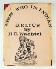 Hardcover Book: "Who's Who in Indian Relics" No. 1. 1973 Drake reprint.