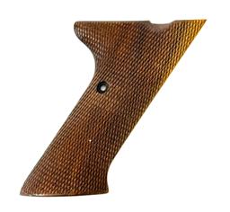 High Standard Pistol Wood Checkered Grips w/ Screws
