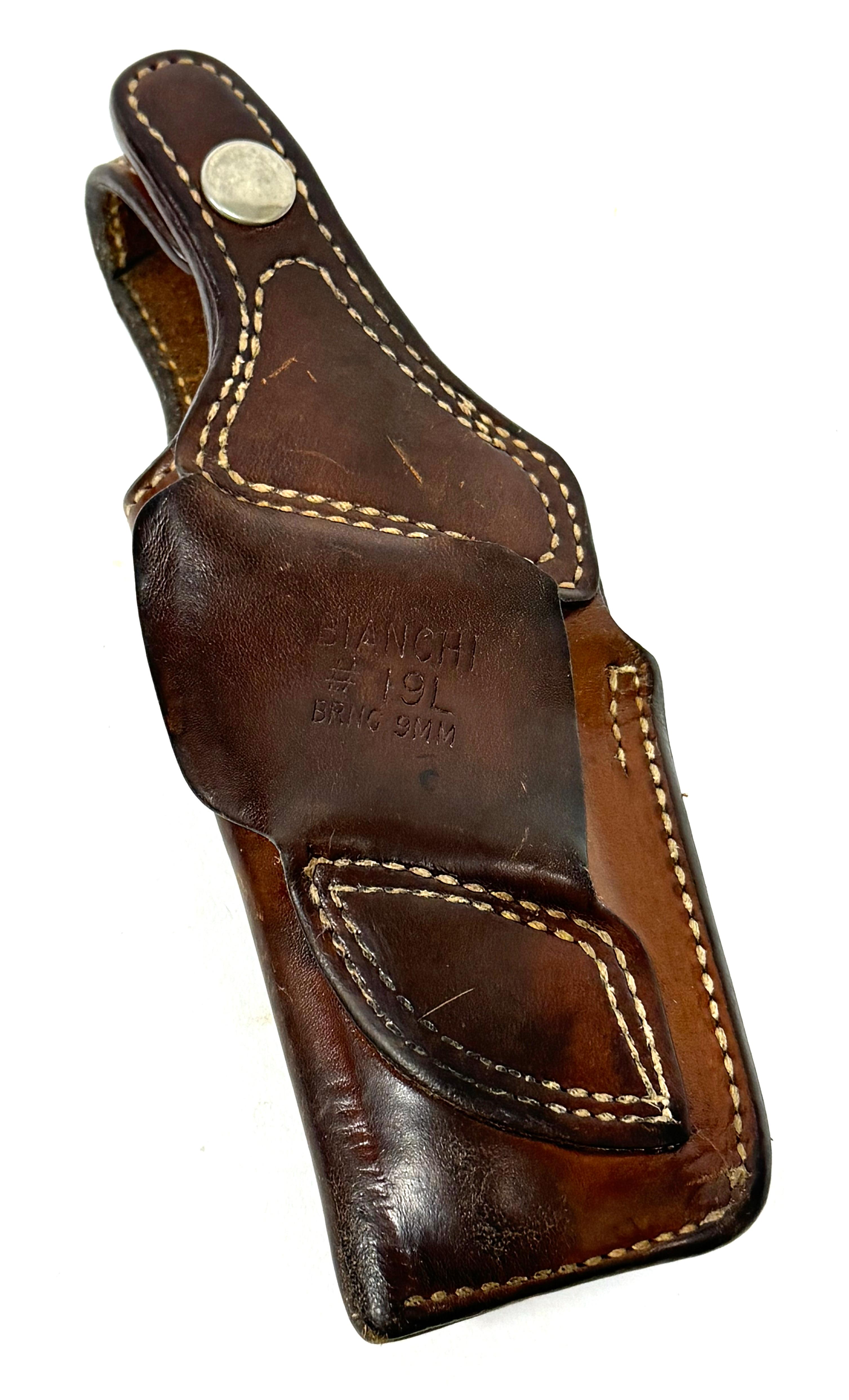 Bianchi #19L BRNG 9MM Leather Holster for Browning Hi Power