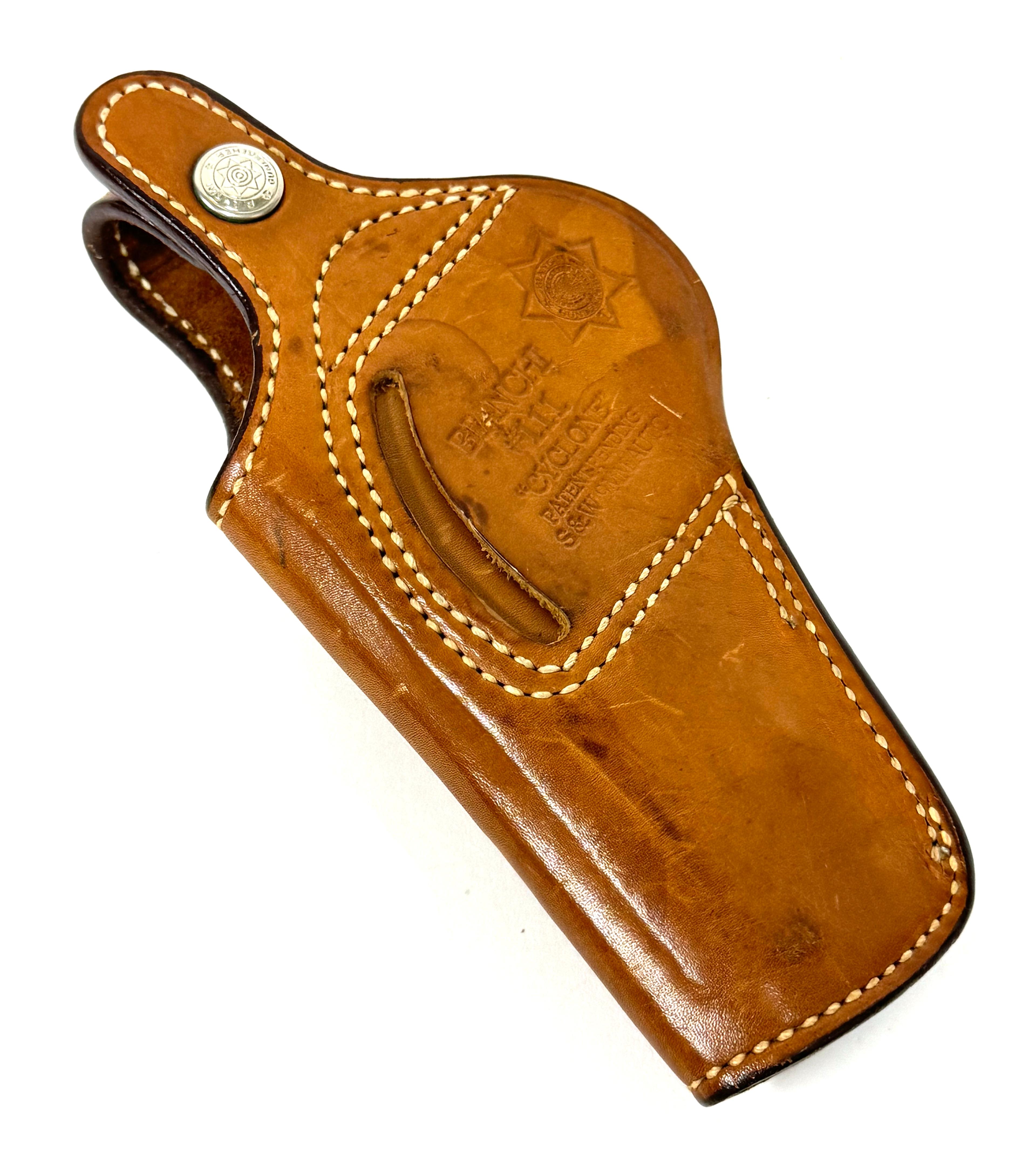 Bianchi #111 “Cyclone” S&W 9MM AUTO Leather Holster