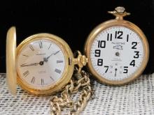 2 Pocket Watches- 1 Missing Hands