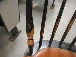 Pair of Hitchcock Spindle Back Chairs