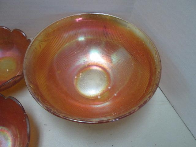 Carnival Glass Bowls