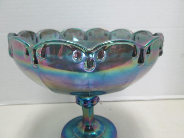 Carnival Glass Compote
