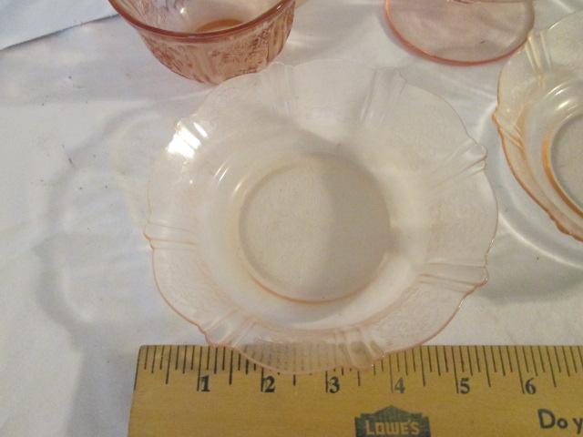 Pink Depression Glass Bowls and More