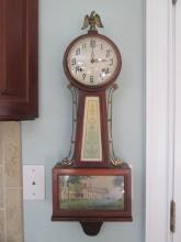 Vintage New Haven Banjo Wall Clock