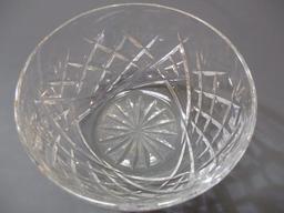 Small Crystal Bowl Signed Waterford 4" x 2"