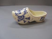 Vintage Delfts Ceramic Clog/Shoe 7 1/2" x 3 1/2"