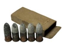 RARE 5rds. of .56-56 Spencer Cartridges in Original Box