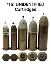 *UNIDENTIFIED* (5) Cartridges