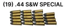 19rds. of .44 S&W SPECIAL Ammunition