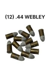 12rds. of .44 WEBLEY Ammunition