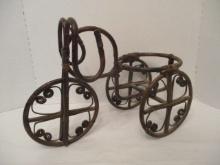 Rattan Tricycle Plant Stand
