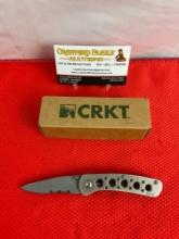 CRKT 14K Summit Series Mt. Shasta 420J2 Steel 2.5" Folding Blade Mountaineering Knife 6611N. NIB.