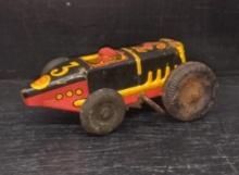 Antique Marx Tin Lithograph #3 Windup Race Car