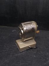 Antique Boston Standard Pencil Sharpener with Suction Base