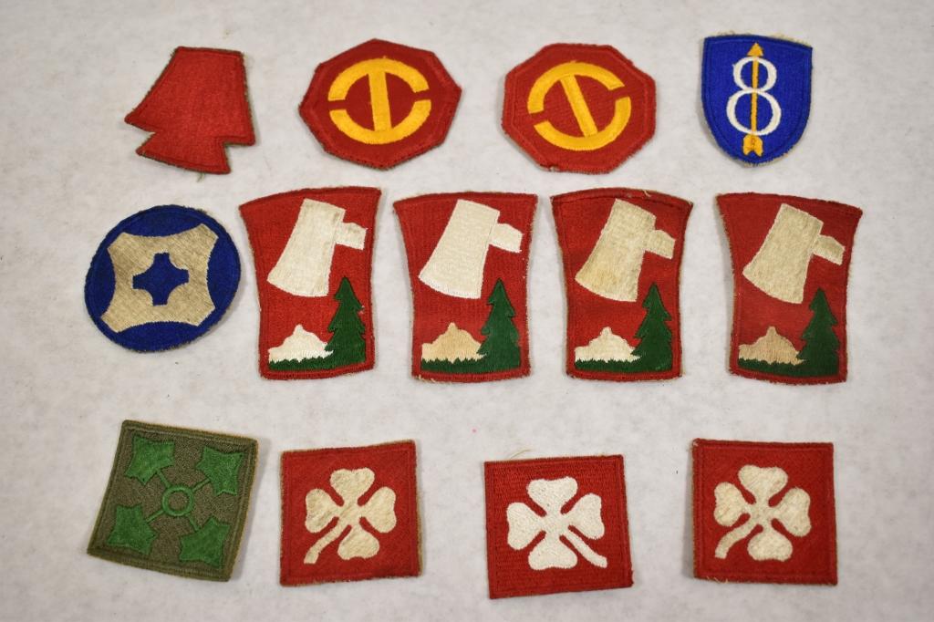 Fifty Military Patches