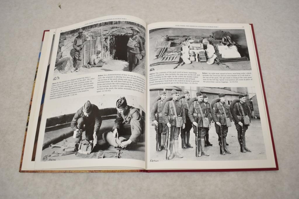 WWII Six Illustrated Publications on Military