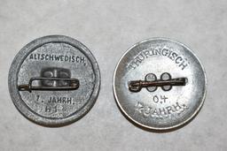 German. Two WWII Pins