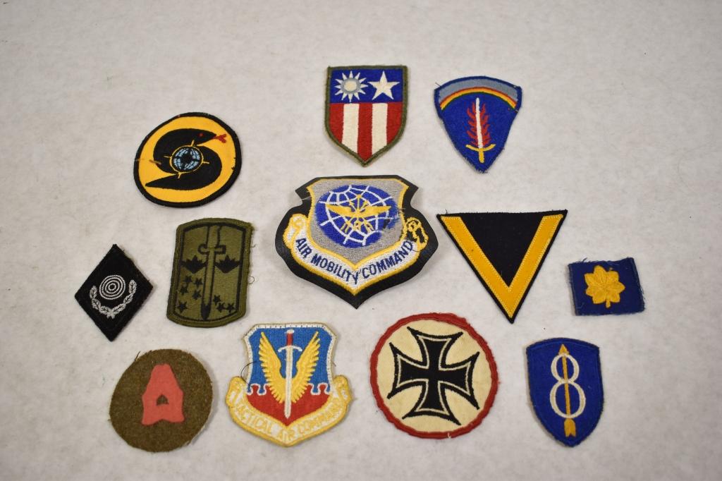 Fifty Mixed Military Patches