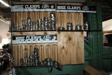 Racks of Hose Clamps
