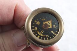Military Liquid Lapel Compass Made in Germany