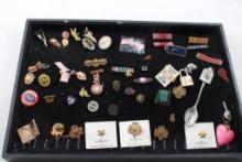 Military, Girl Scout, Fraternal, Yellowstone Pins