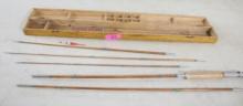 Ebisu Freshwater Bamboo Fly Rod in Wooden Case