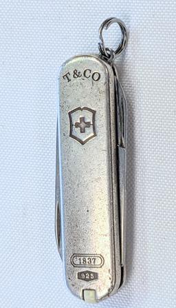 STERLING SILVER TIFFANY AND COMPANY POCKET KNIFE