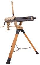 Stemple Reproduction Gatling Gun with Tripod
