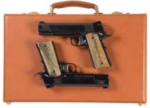 Pair of Penn United Technologies/Cabot Guns Jones 1911 Pistols