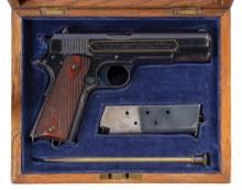 Presentation Cased Early Production Colt Government Model Pistol