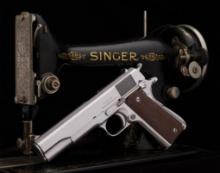 WWII Singer Mfg. Co. Presentation Model 1911A1 Pistol